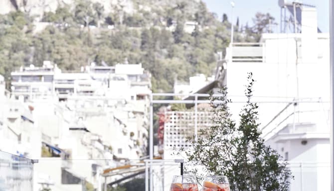 The Social Athens Hotel, a member of Radisson Individuals - Penthouse Suite with Terrace, Lycabettus View