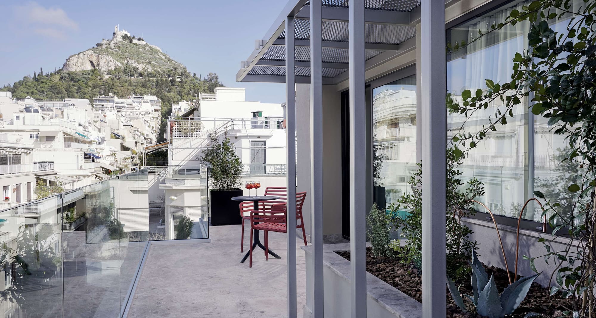 The Social Athens Hotel, a member of Radisson Individuals - Penthouse Suite with Terrace, Lycabettus View