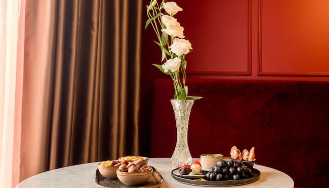 Tsinandali Estate - Collection Premium Room snacks