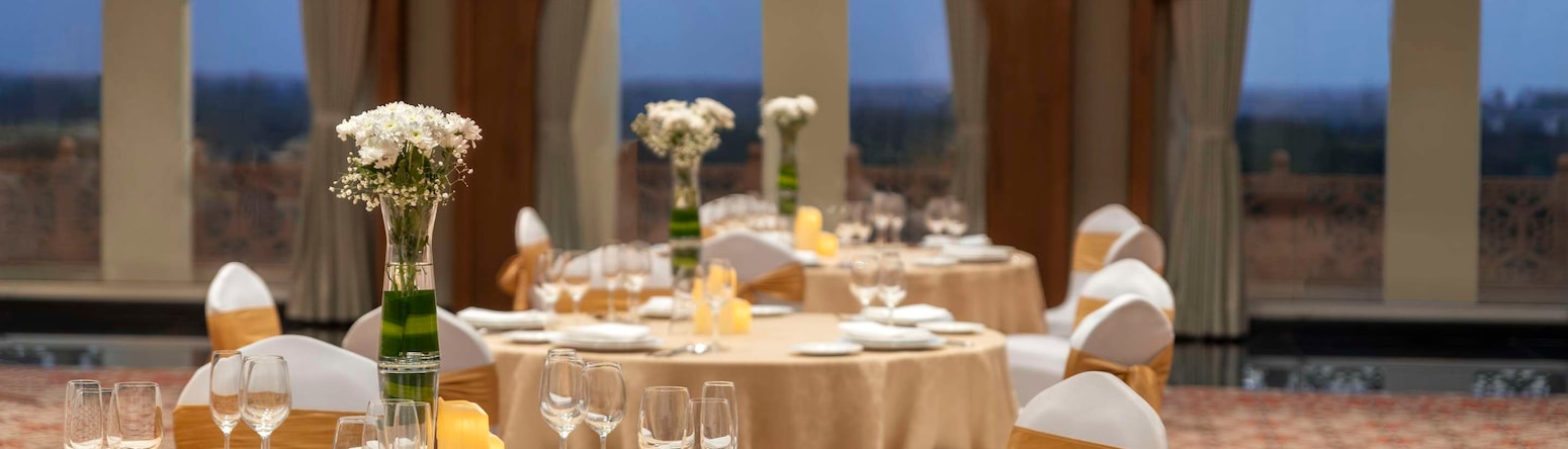 Uday Palace Navsari, a member of Radisson Individuals - Ballroom banquet set-up