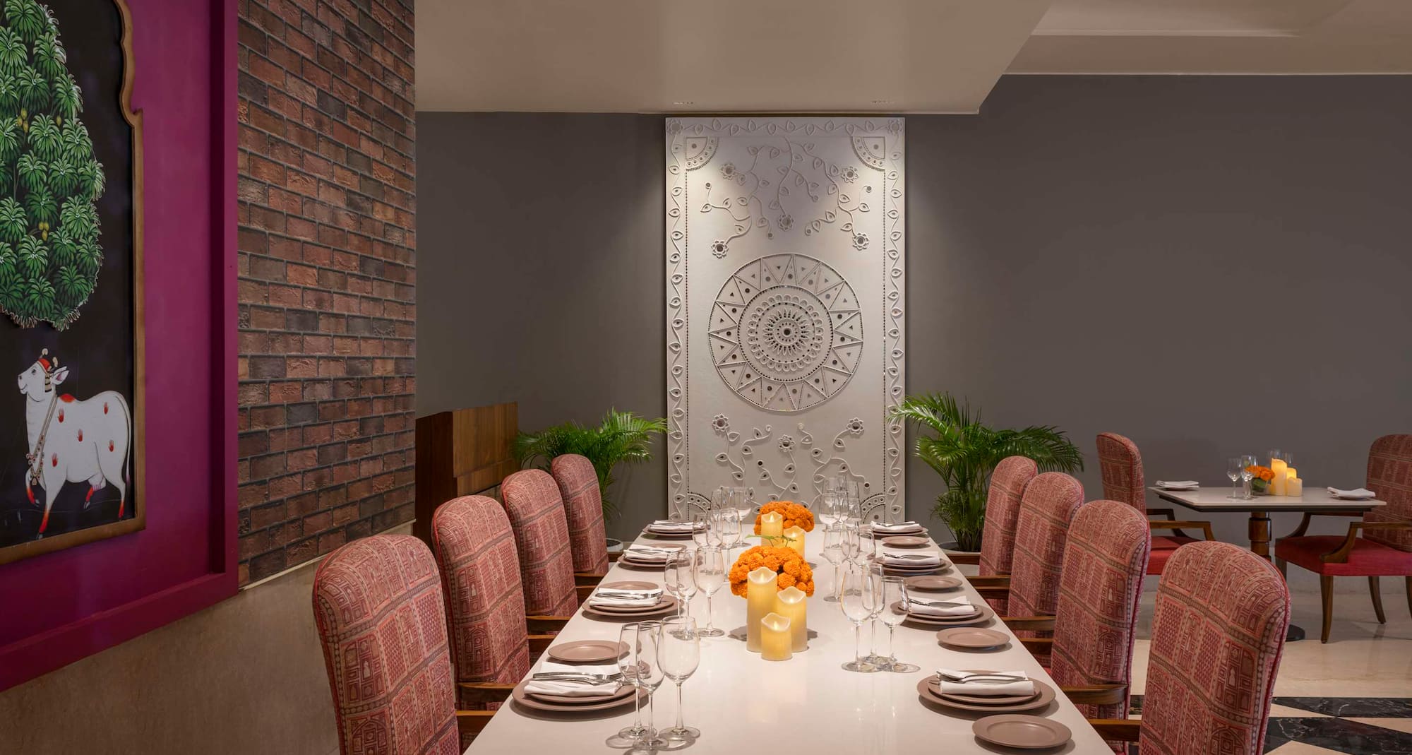 Uday Palace Navsari, a member of Radisson Individuals - Gulmohar Restaurant Group Table