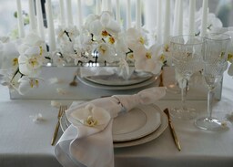 Weddings - Table set-up