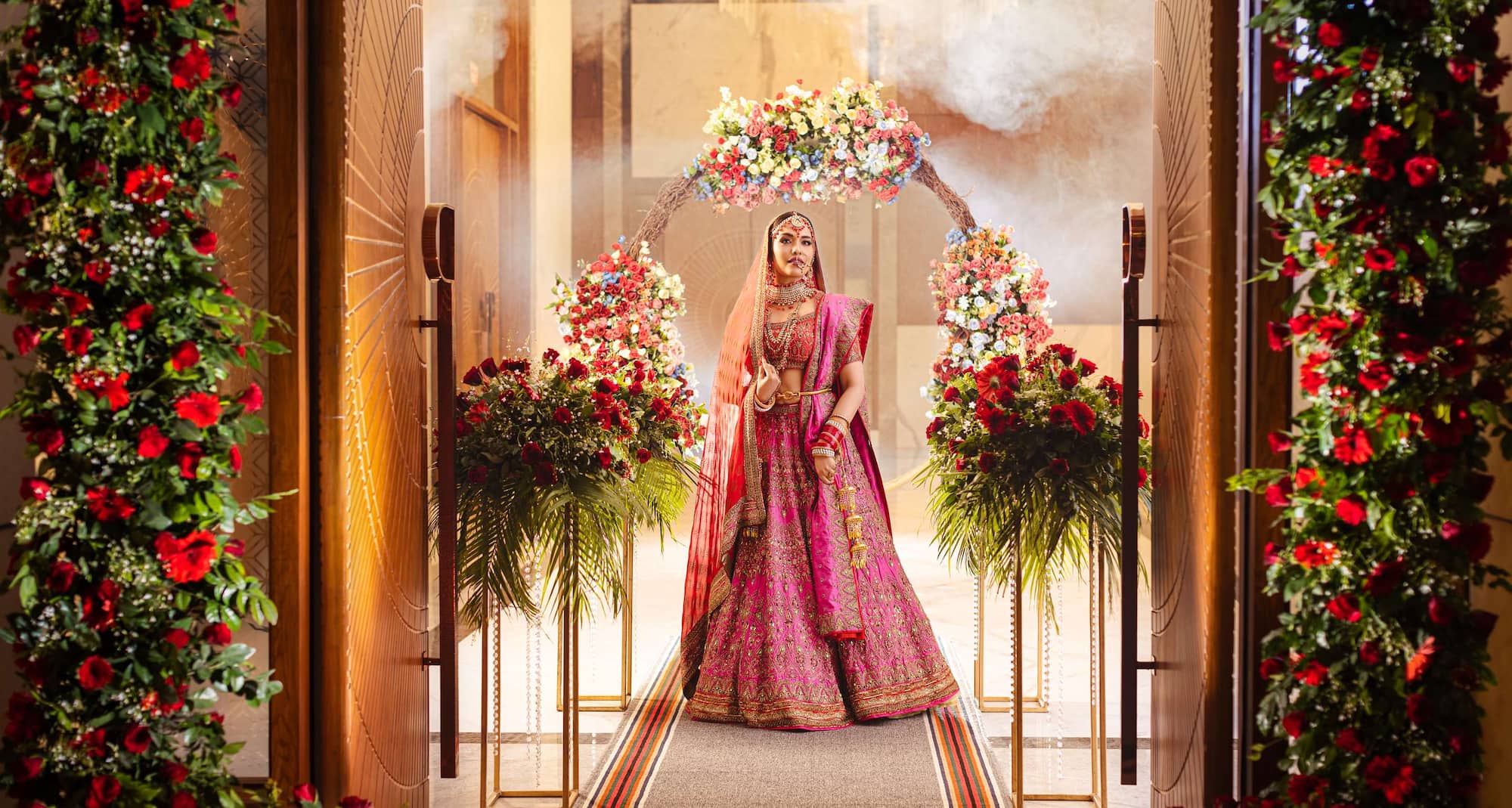 Indian wedding - Bridal entry