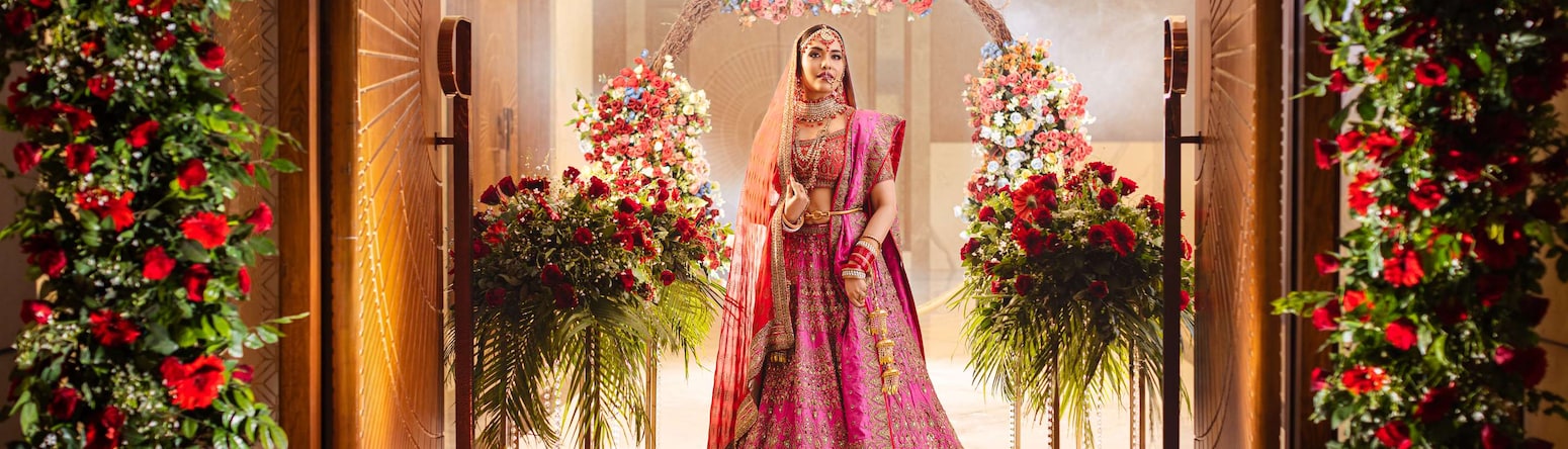 Indian wedding - Bridal entry