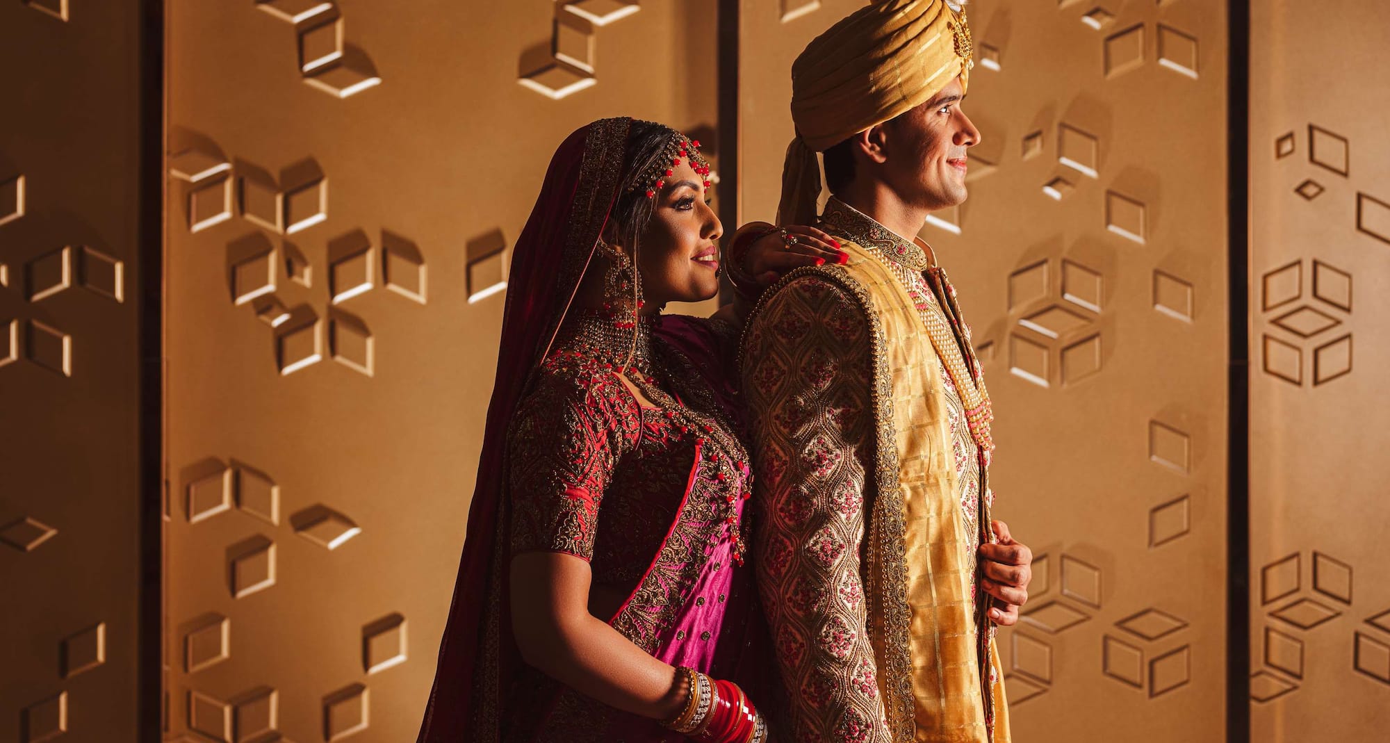 Indian wedding - Couple moments
