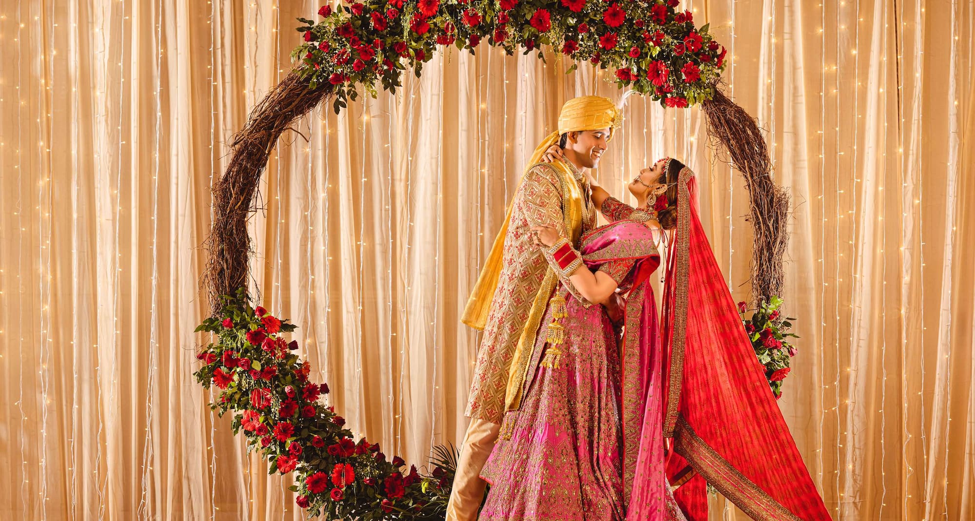 Indian wedding - Couple moments