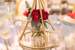 Weddings - RED Wedding decor details