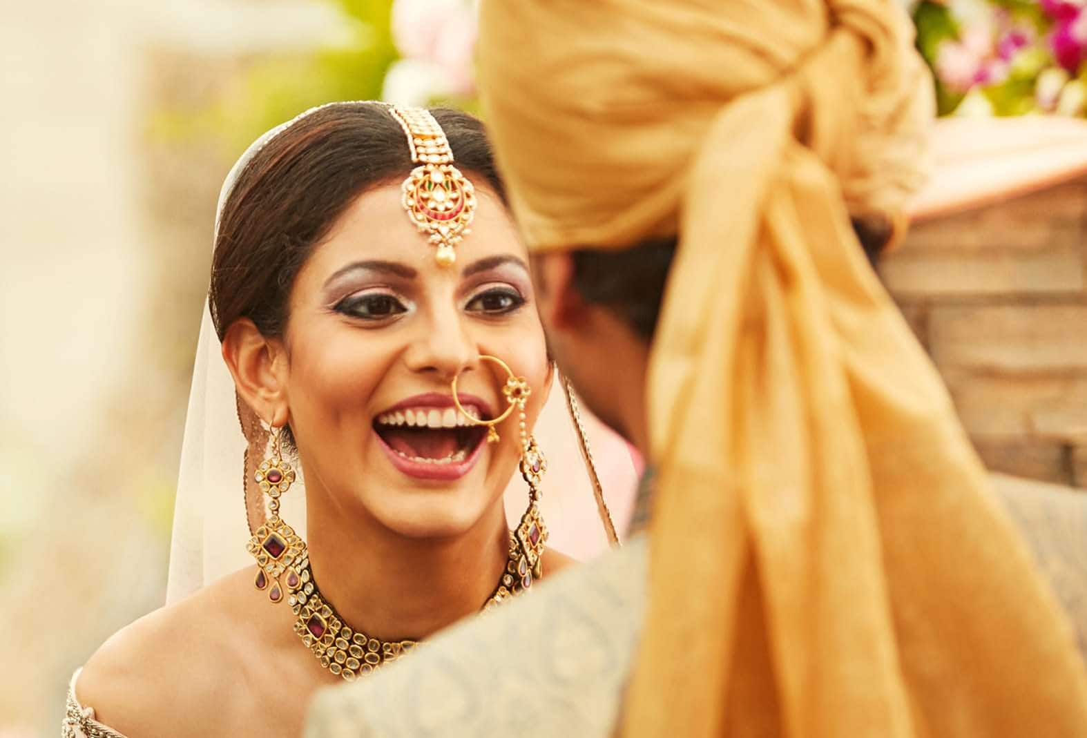 Weddings - Bride and Groom smiling