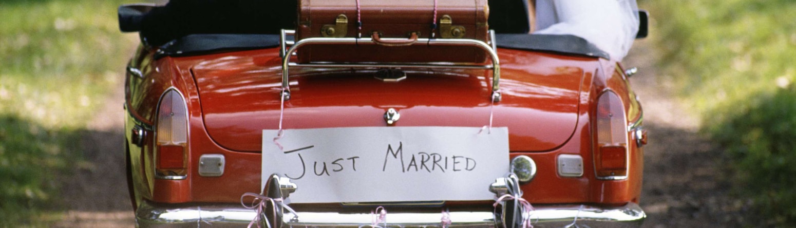 Weddings - Just Married Car