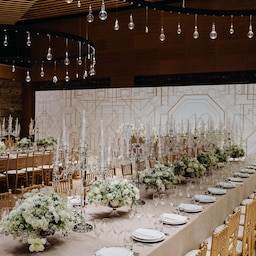 Weddings - Table set-up