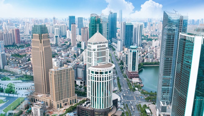 武汉锦江国际大酒店 - Wuhan Jin Jiang International Hotel - Hotel Exterior Day